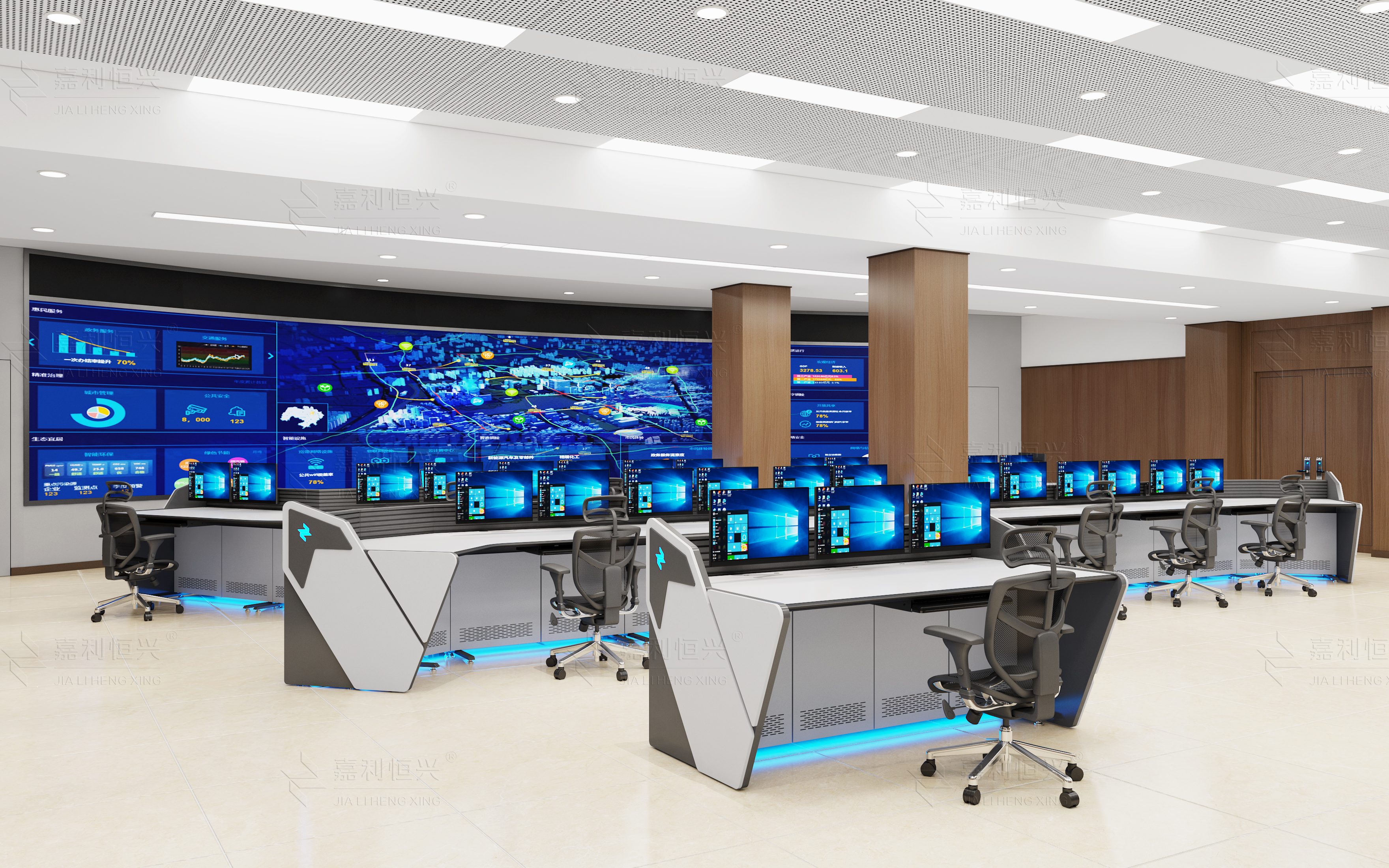 <b>某市地铁全网监控中心控制台升级工程</b>